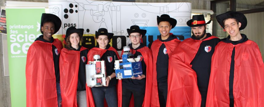 Les Monsquetaires, champions européens de robotique!